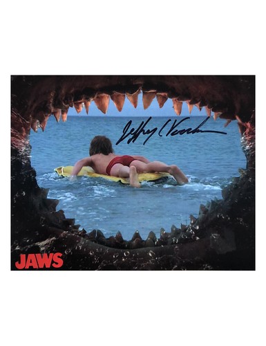 10x8 jaws print signed - print, by