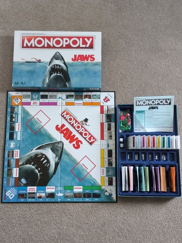 Jaws monopoly board game - jaws,